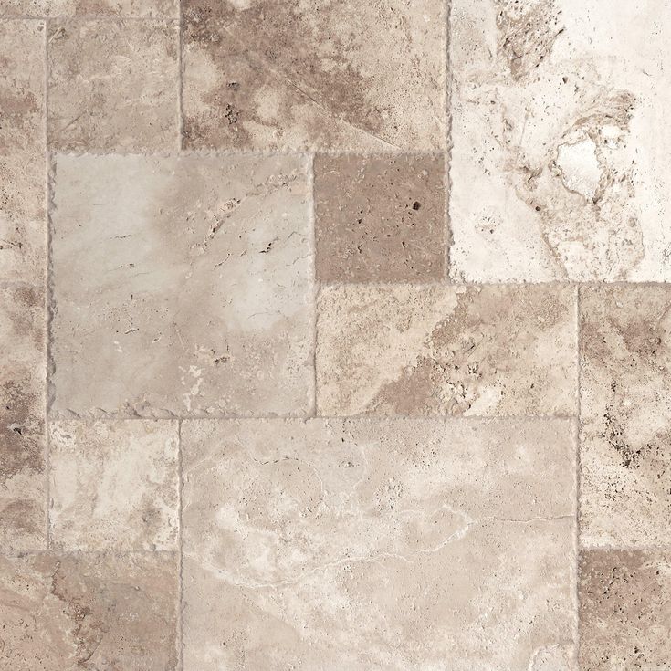 Corvina _ Mediterranean Rustic Chiseled Travertine Tile, 16 x 16, Beige, 5_8 inch Thick - Floor & Decor
